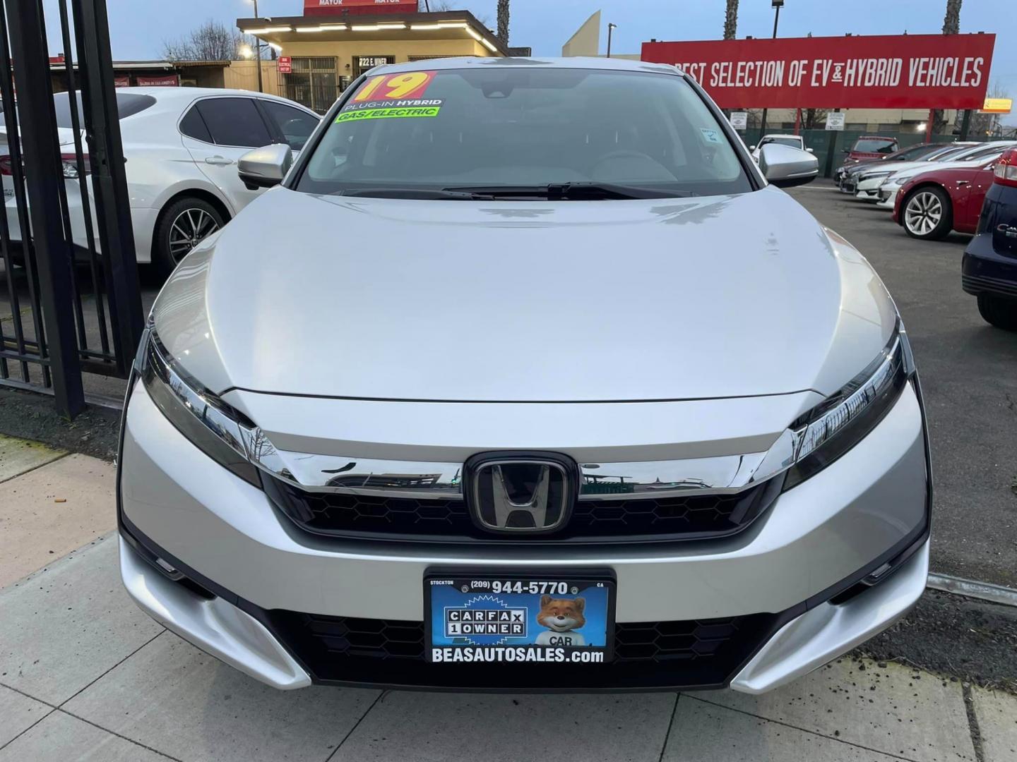 2019 SILVER /BLACK Honda Clarity (JHMZC5F3XKC) , located at 744 E Miner Ave, Stockton, CA, 95202, (209) 944-5770, 37.956863, -121.282082 - Photo#2